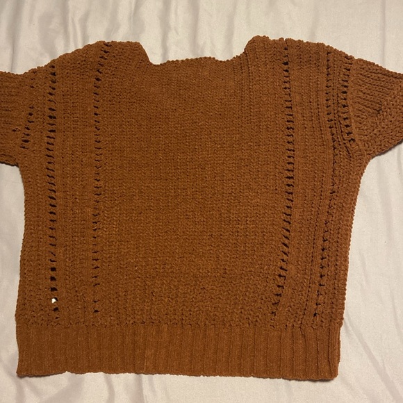 Red/brown knit sweater - Picture 3 of 3